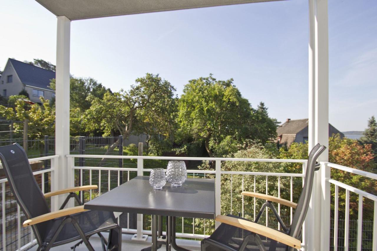Moderne Ferienwohnung Mit Balkon, Meerblick - Ferienresidenz Zwei Boddenfewo 1-2 Lietzow Exterior foto