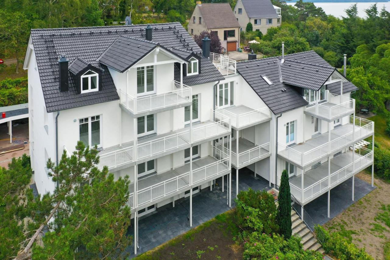 Moderne Ferienwohnung Mit Balkon, Meerblick - Ferienresidenz Zwei Boddenfewo 1-2 Lietzow Exterior foto